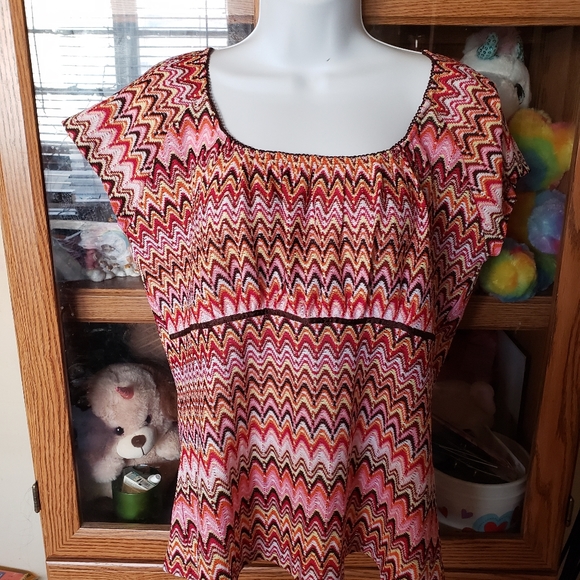 Colorful knit top - Picture 4 of 4